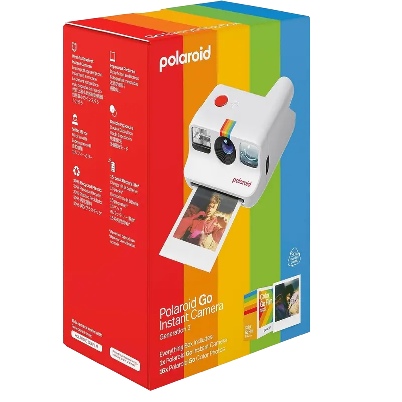 Фотоаппарат моментальной печати Polaroid Go Gen 2 E-box