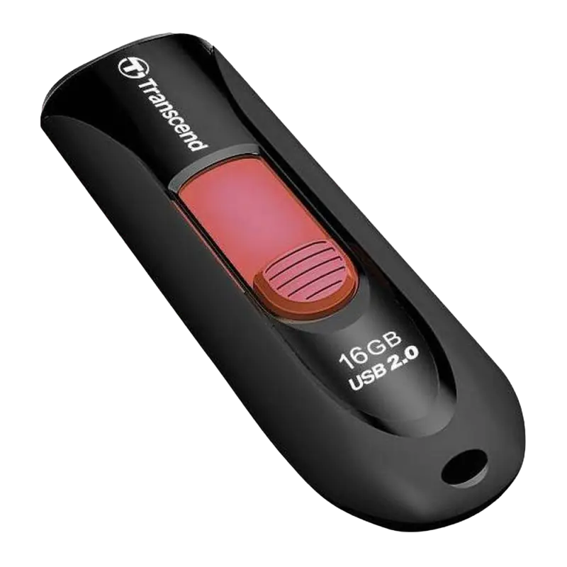 USB Flash накопитель Transcend JetFlash 590 16ГБ Чёрный