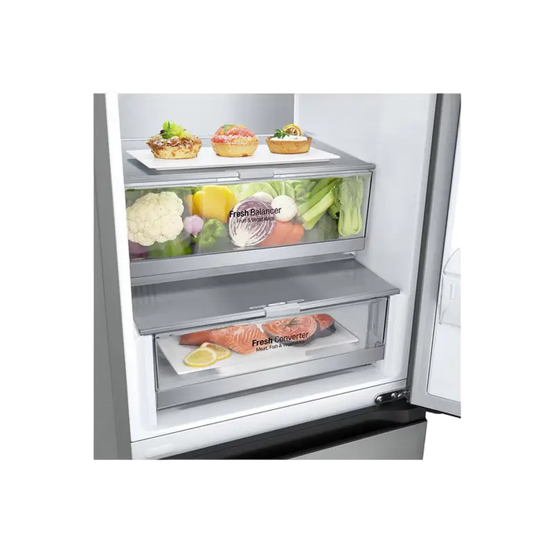 Холодильник LG GBV7180DPY Серебристый