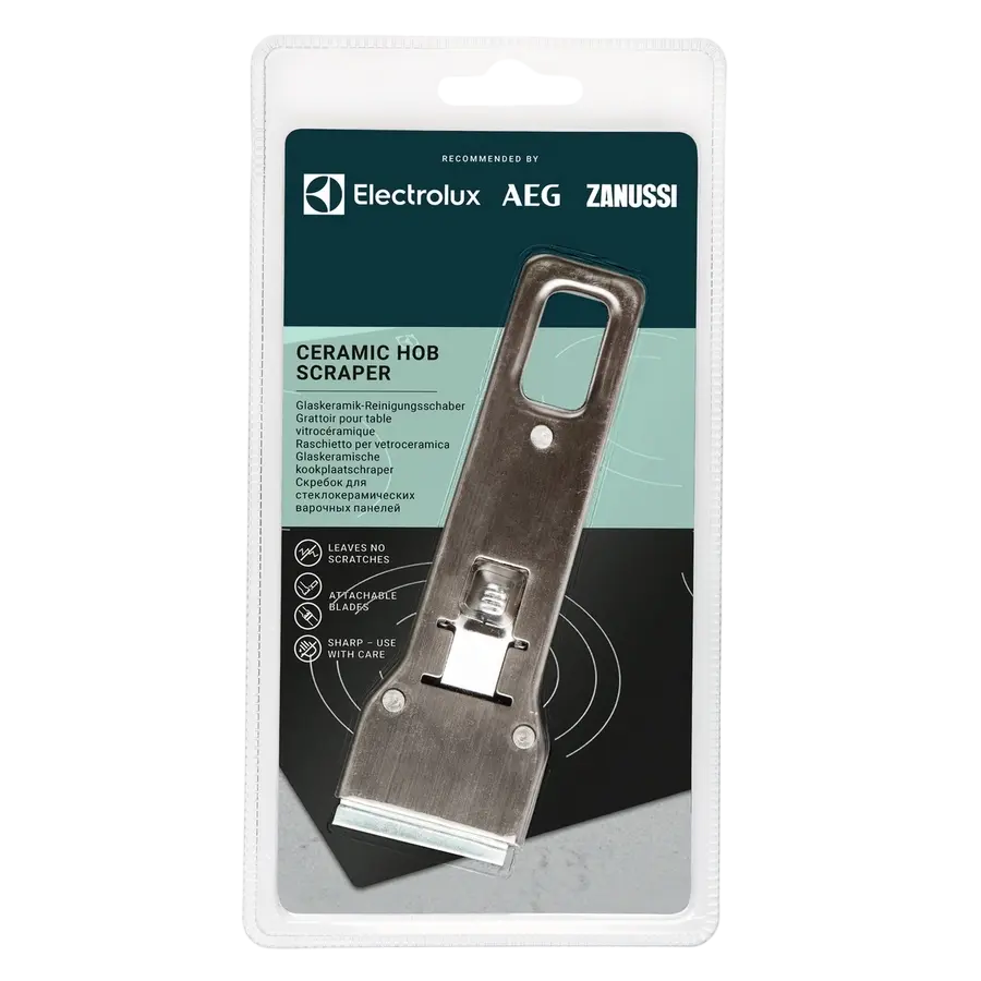 Racleta pentru plite vitroceramice Electrolux E6HUE102 Oțel inoxidabil