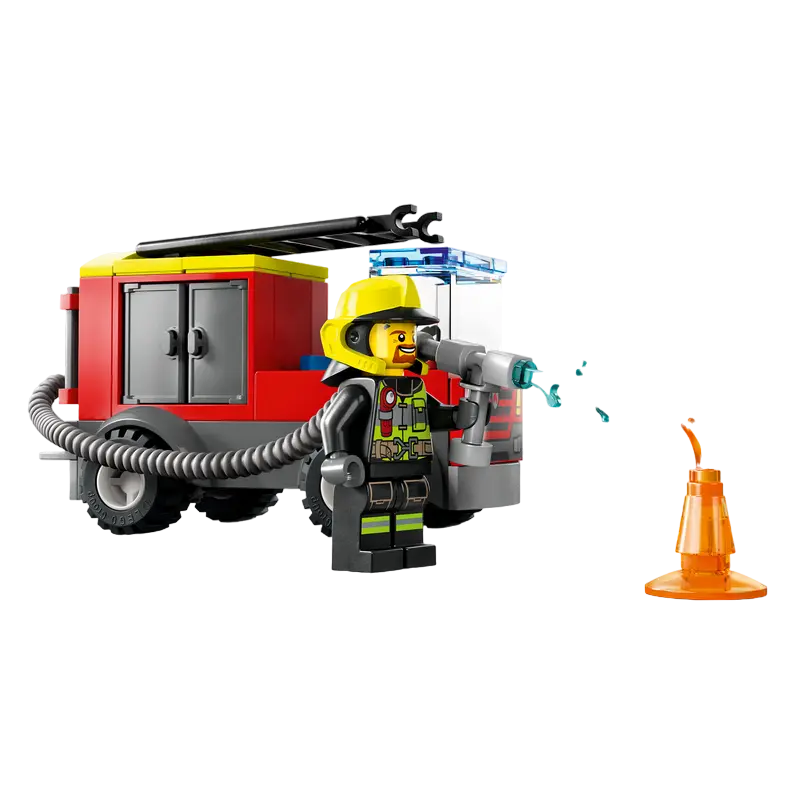 Конструктор LEGO Fire Station and Fire Truck Разноцветный