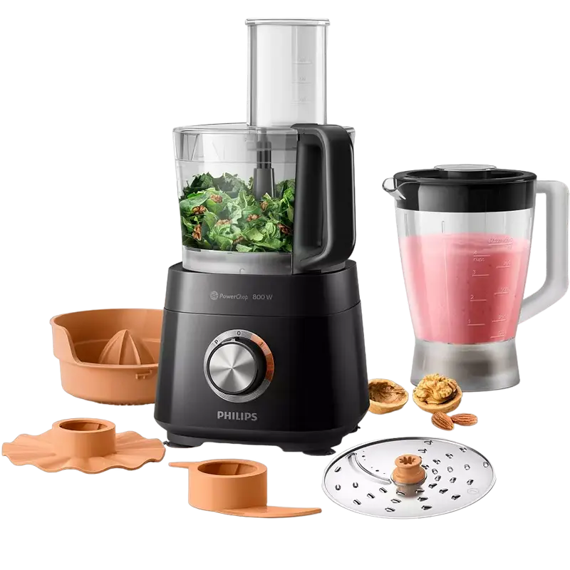 Кухонный комбайн Philips HR7510/10 Чёрный