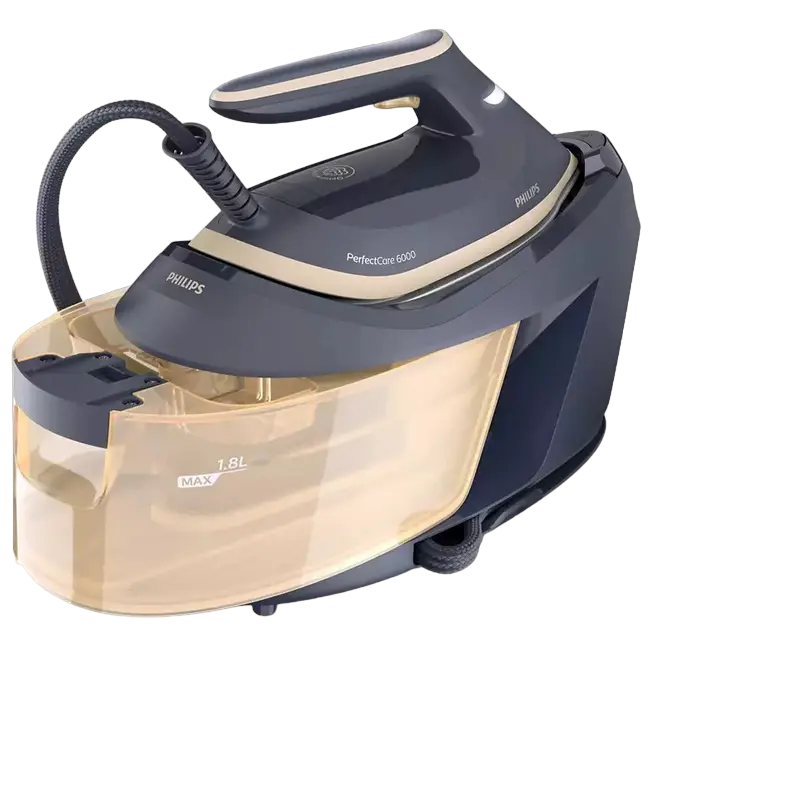 Утюг с парогенератором Philips PSG6066/20 Синий | Золотой
