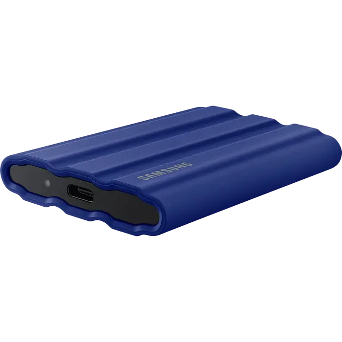 Внешний портативный SSD накопитель Samsung T7 Shield 1 ТБ Синий