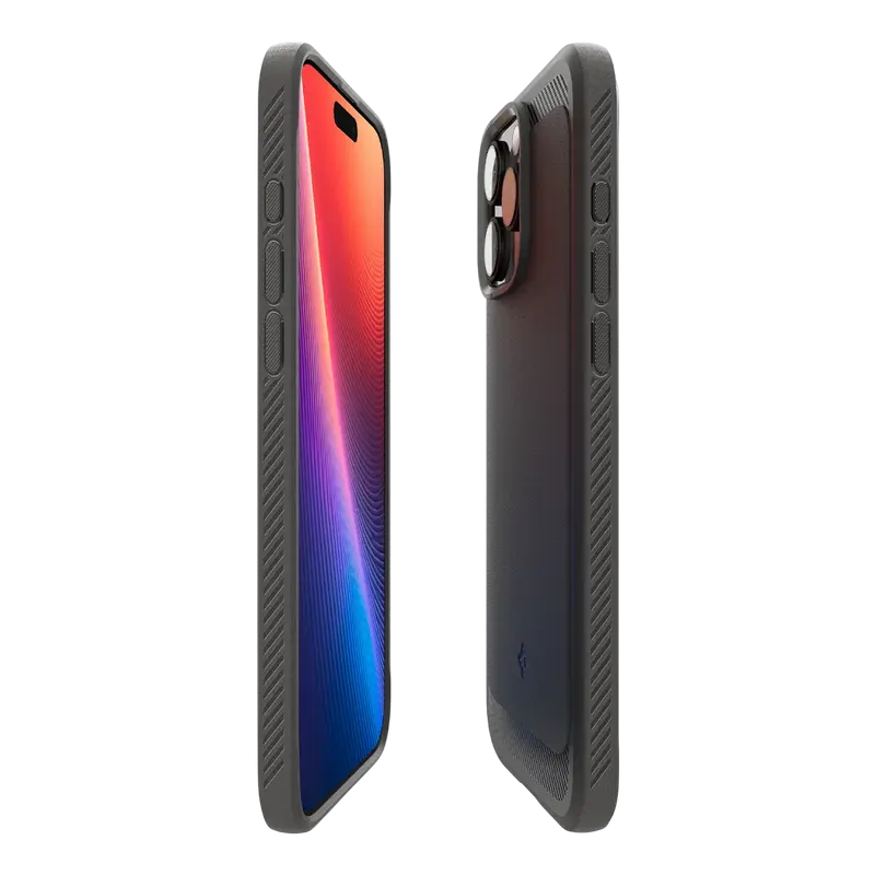 Чехол Spigen Apple iPhone 16 Pro Rugged Armor Magsafe Rugged Armor Матовый черный