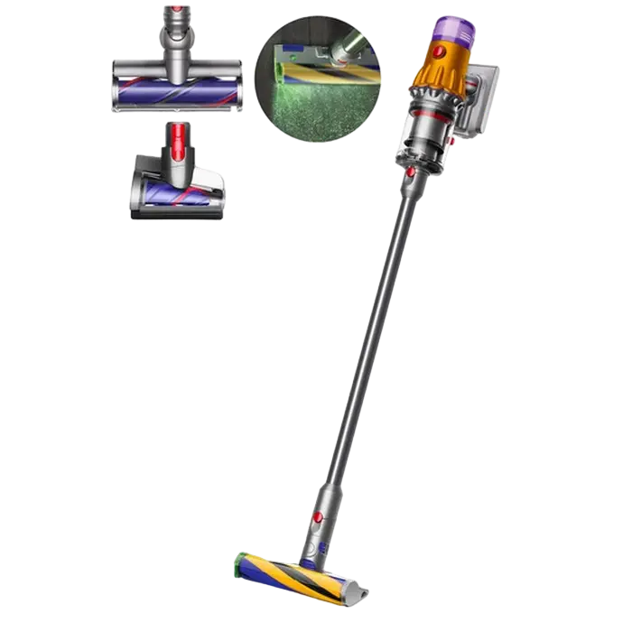 Вертикальный Пылесос Dyson V12 Detect Slim Absolute Plus Серебристый