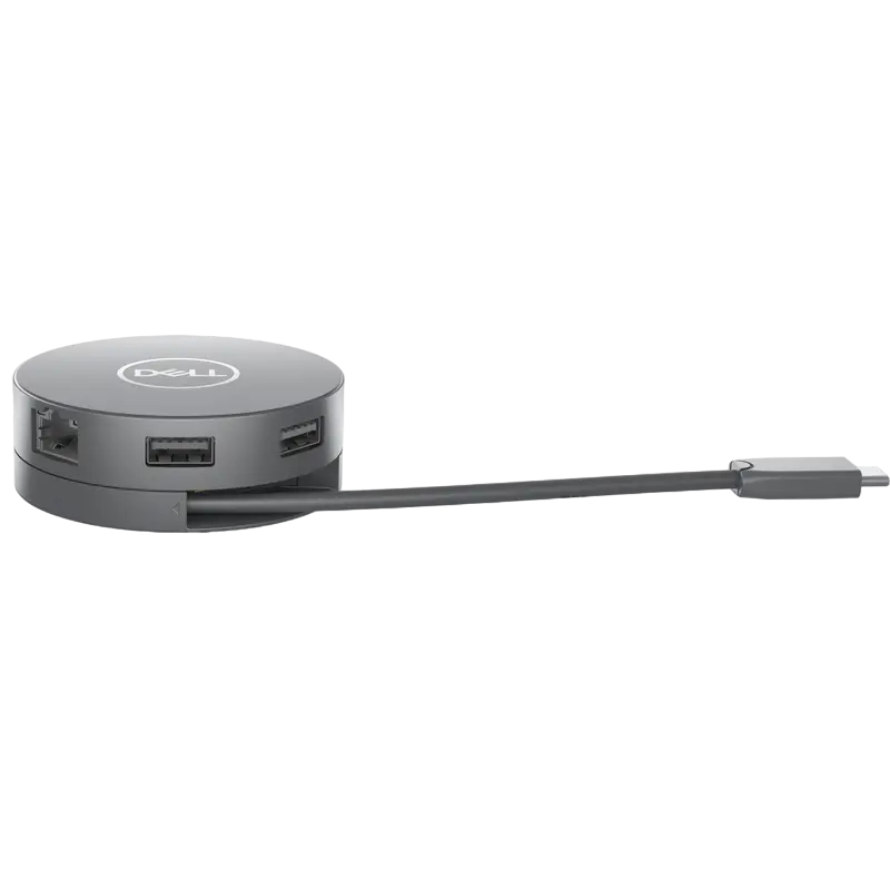 Многопортовый адаптер DELL DA305 Серебристый