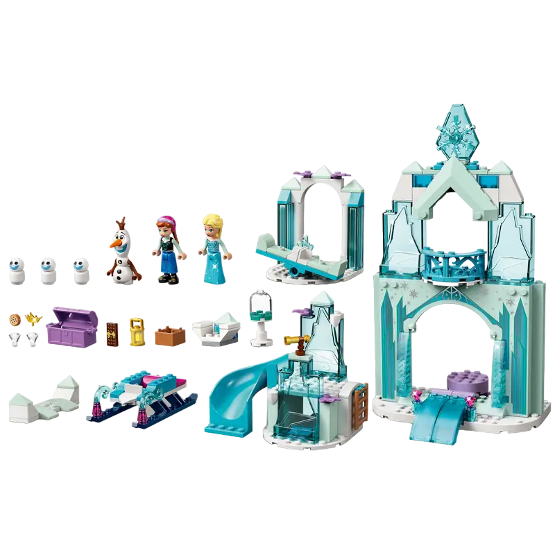Конструктор LEGO Anna and Elsa's Frozen Wonderland Синий