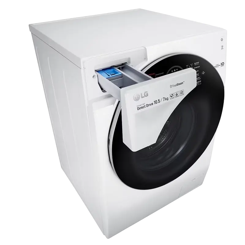 Mașină de spălat cu uscător LG FH4G1JCH2N Alb