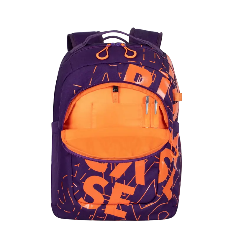 Повседневный рюкзак Rivacase Heide Фиолетовый/Оранжевый