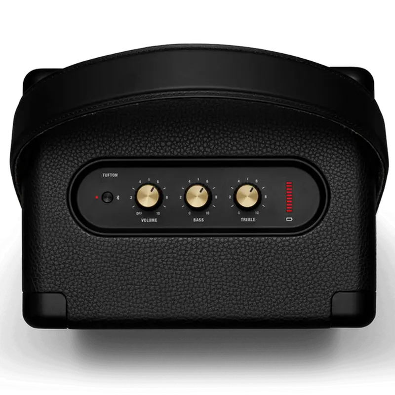 Портативная колонка Marshall Tufton Чёрный | Латунный