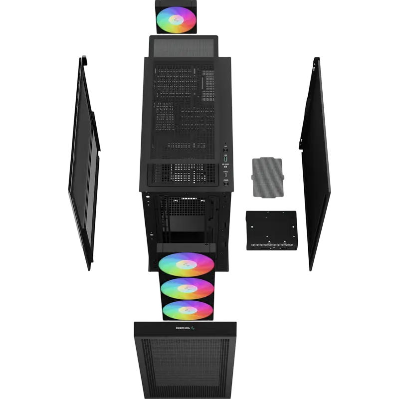Carcasă PC Deepcool CH560 Midi-Tower Negru