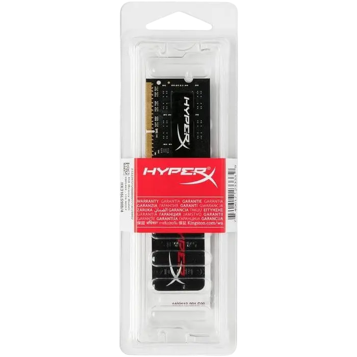 Оперативная память Kingston HyperX Impact HyperX Impact 4ГБ Чёрный