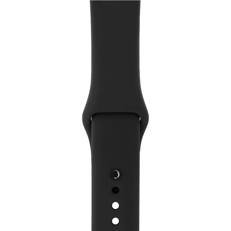 Умные часы Apple Watch Series 3 Алюминиевый корпус цвета Space Grey с Черным спортивным ремешком