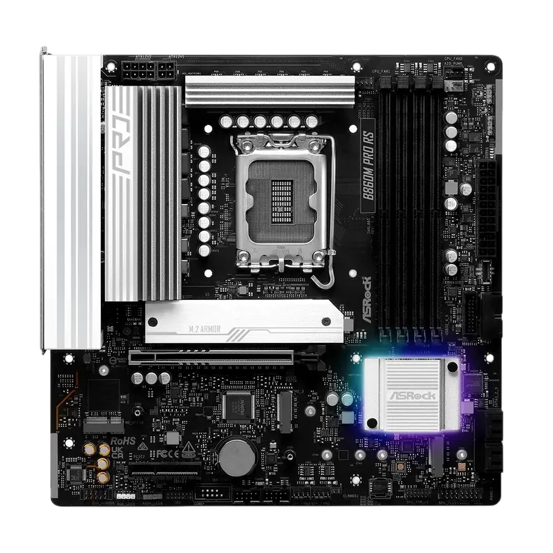 Placă de bază ASRock B860M PRO RS LGA1851 Micro-ATX