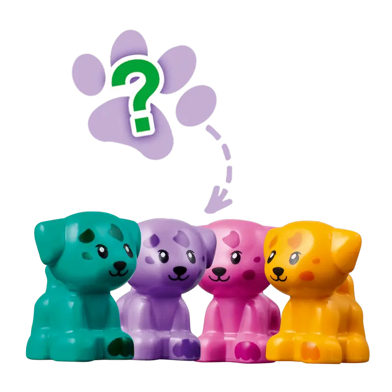 Constructor LEGO Emma's Dalmatian Cube Alb