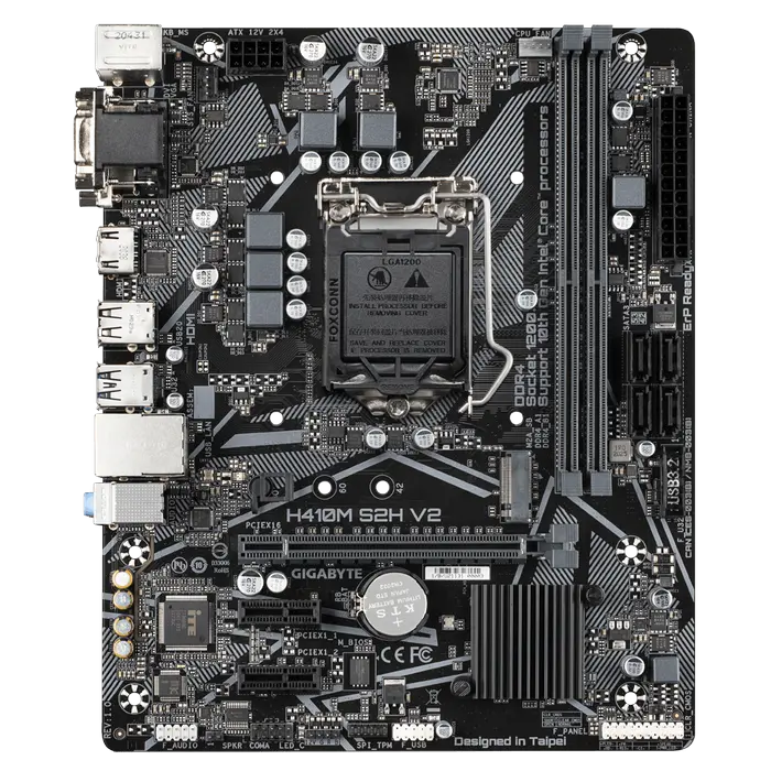 Placă de bază Gigabyte H410M S2H V2 LGA1200 Micro-ATX
