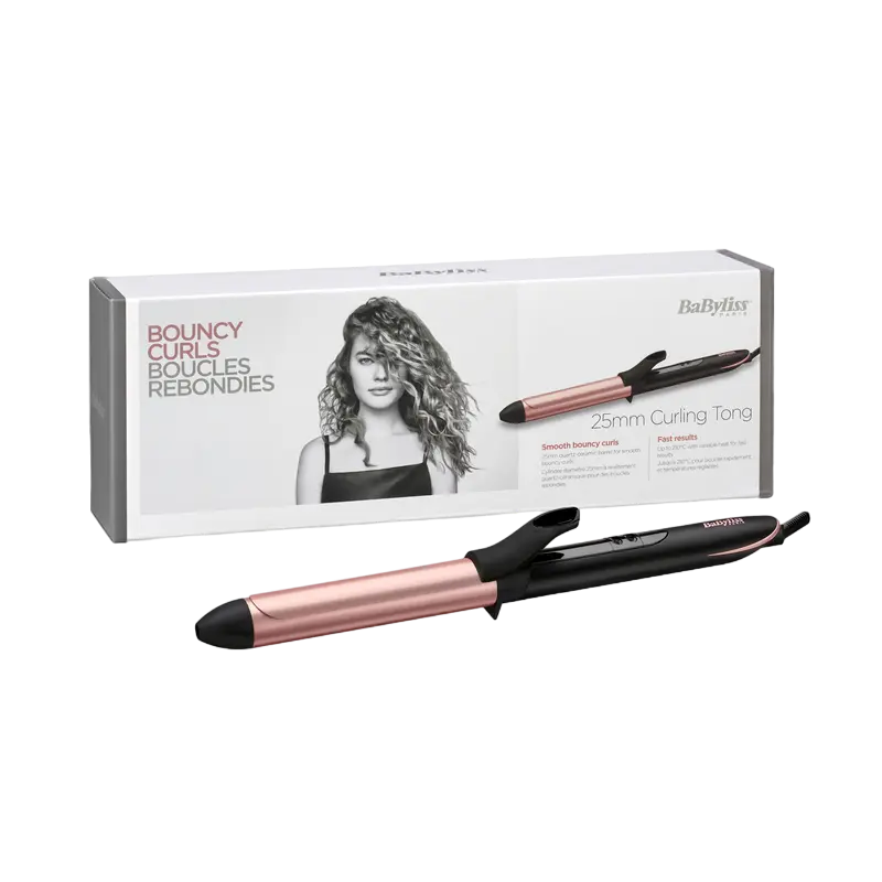 Плойка BaByliss C451E Чёрный | Розовый