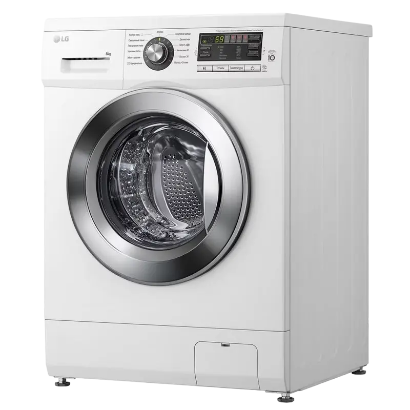 Mașină de spălat LG F1096TD3 Alb