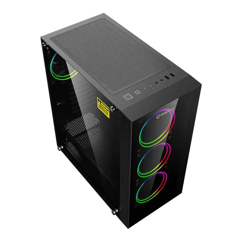 Carcasă PC Gamemax DARCO XD Midi-Tower Negru