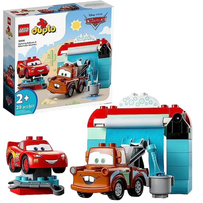 Конструктор LEGO Lightning McQueen & Mater's Car Wash Fun Разноцветный