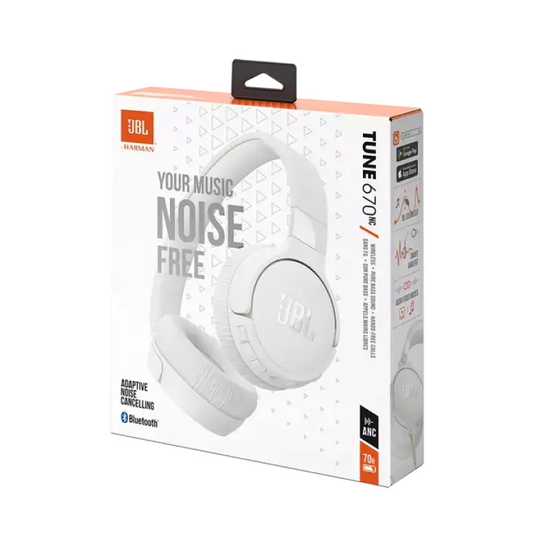 Наушники JBL Tune 670 NC Белый
