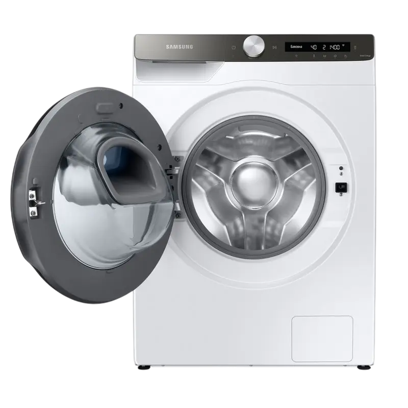 Mașină de spălat cu uscător Samsung WD80T554CBT/UA Alb