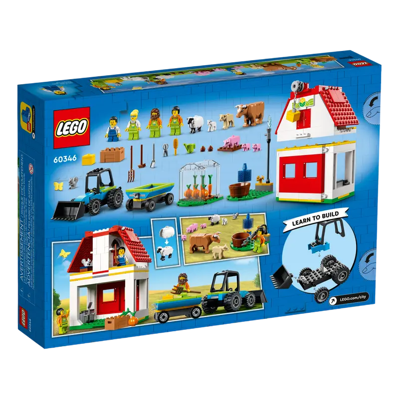 Конструктор LEGO Barn & Farm Animals Разноцветный