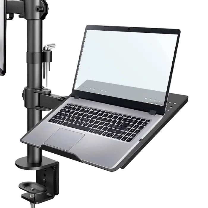 Suport birou pentru monitoare Gembird MA-DA-02 Negru