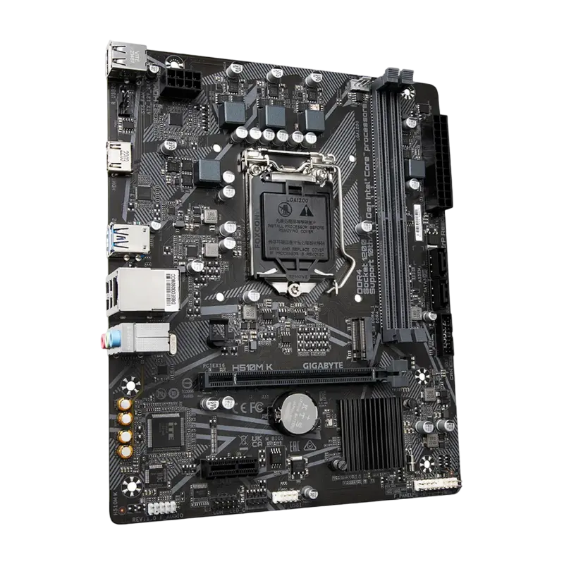 Материнская плата Gigabyte H510M K LGA1200 Micro-ATX