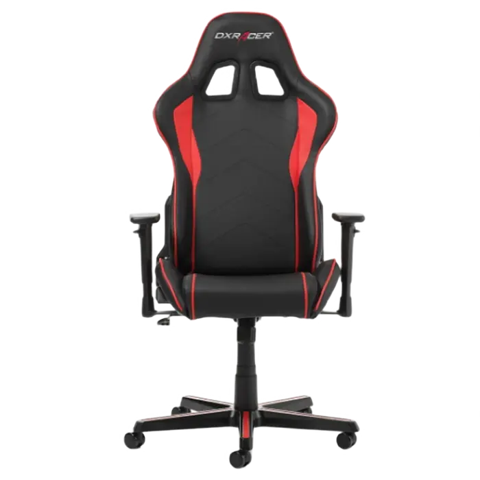 Scaun Gaming DXRacer Formula GC-F08-NR PU Piele Negru/Rosu
