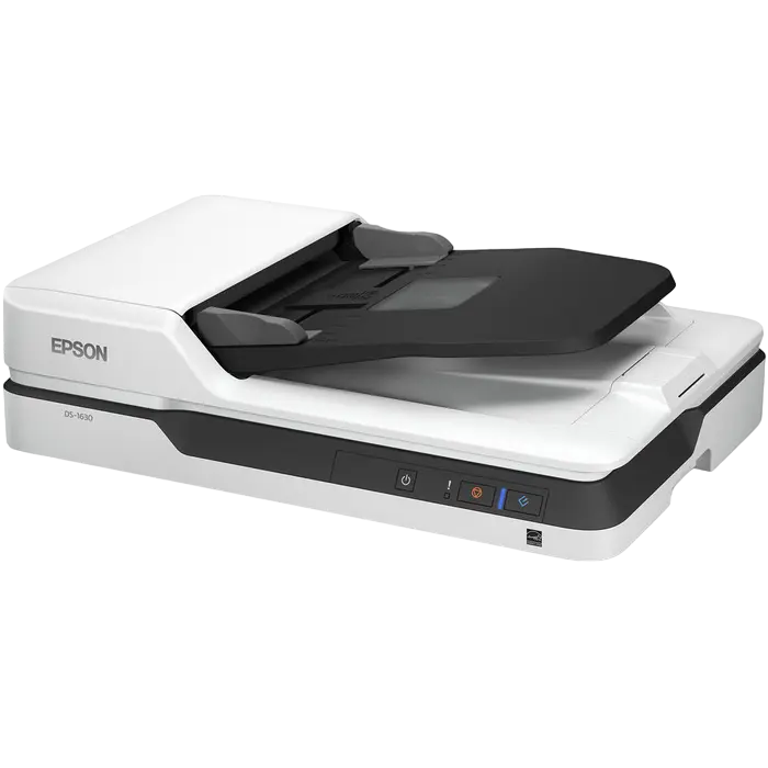 Планшетный, двухсторонний ADF Epson WorkForce DS-1630 A4 Серый