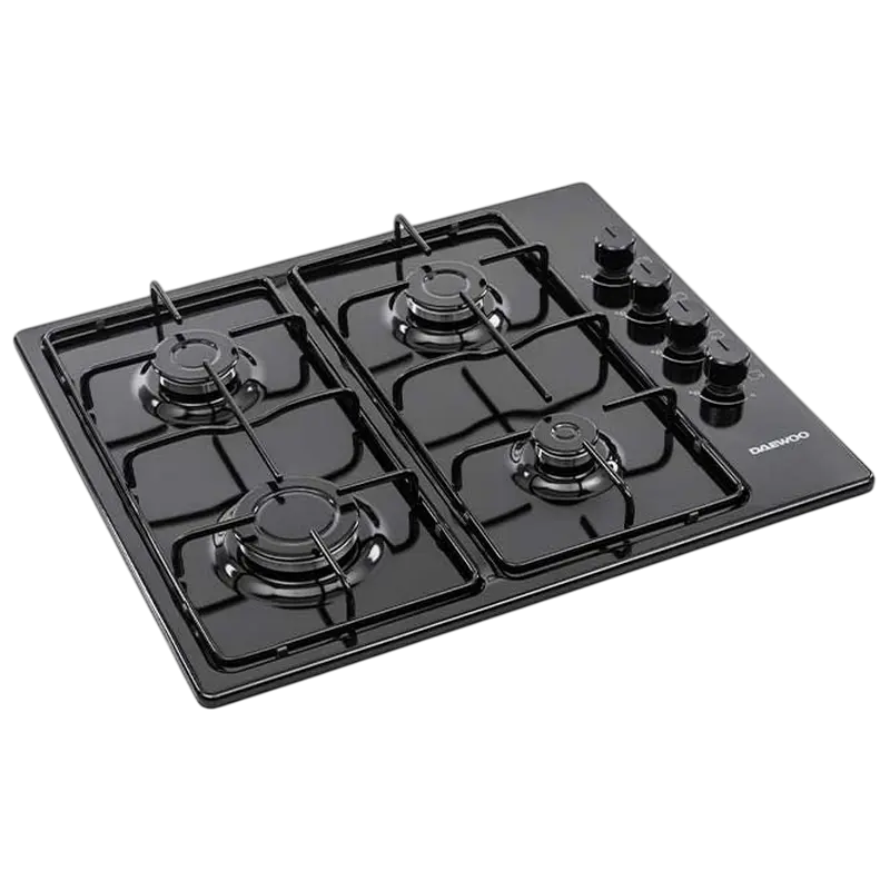 Газовая варочная панель Daewoo BH6GKR40BNL Черный