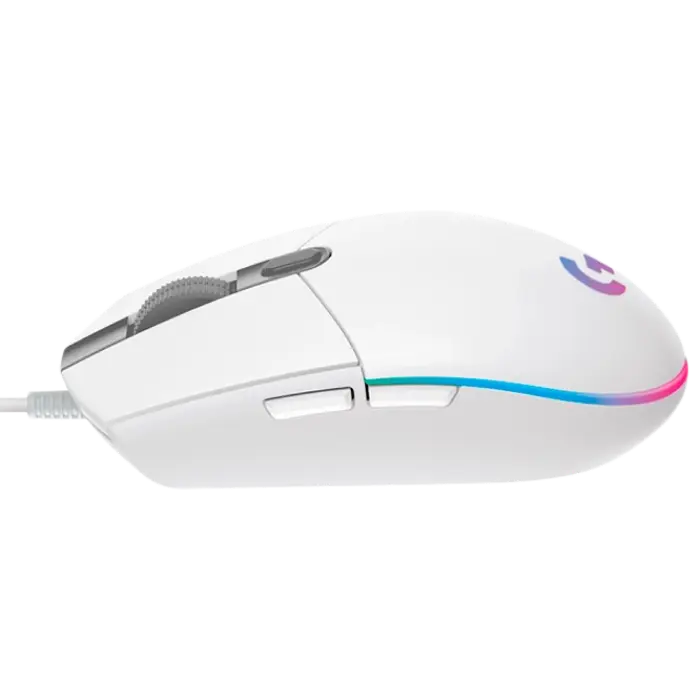 Gaming Mouse Logitech G102 Cu fir Alb