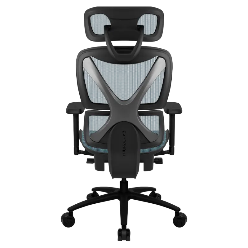 Офисное кресло ThunderX3 XTC Chroma Вентилируемая Сетка,Искусственная кожа Синий | Чёрный