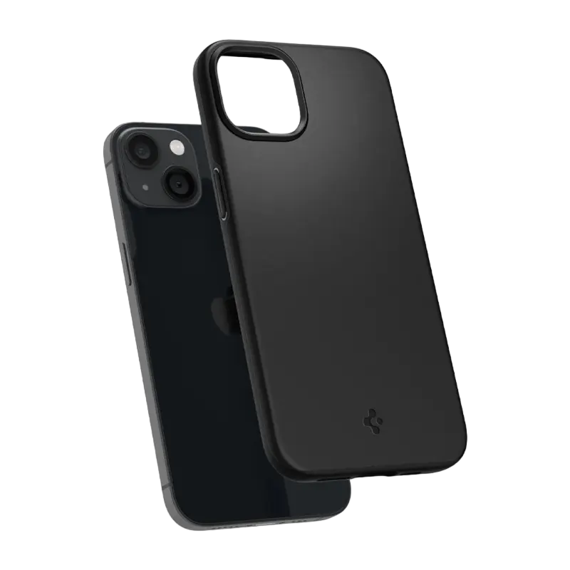 Чехол Spigen Apple iPhone 13 Thin Fit Thin Fit Чёрный