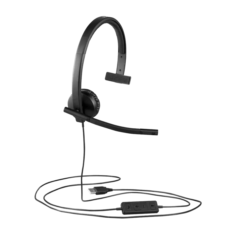 Căști Logitech H570E Negru