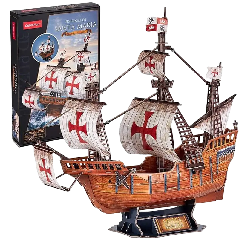 Пазл 3D CubicFun Santa Maria