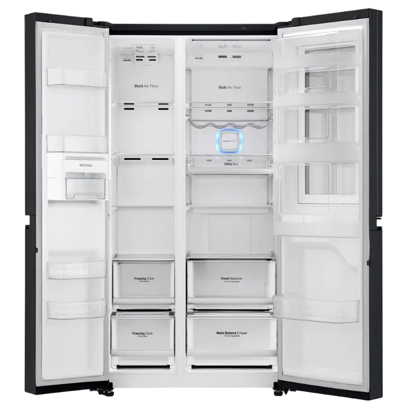 Холодильник LG GC-Q247CBDC Чёрный