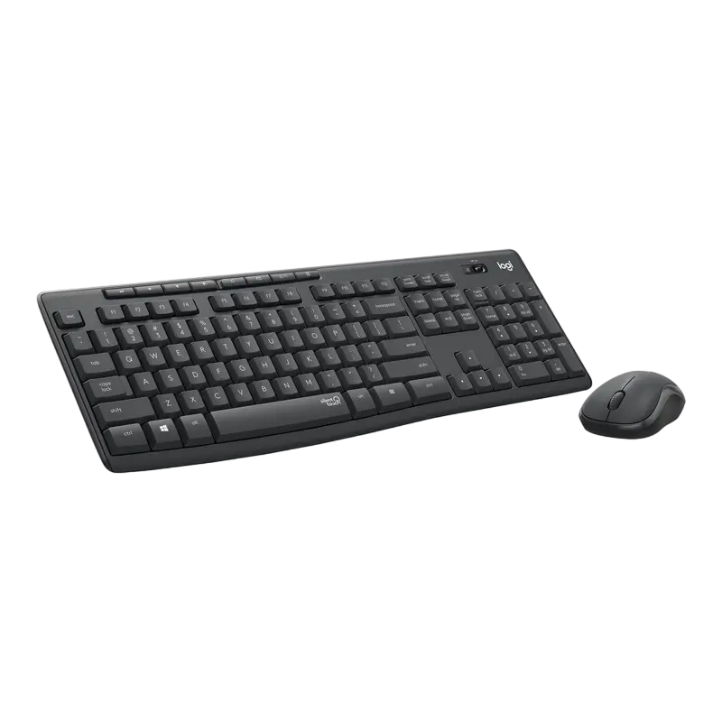 Клавиатура и мышь Logitech MK295 Мембрана Черный