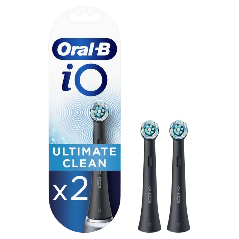 Насадка для электрической зубной щетки Для взрослых Oral-B iO Ultimate Clean Чёрный