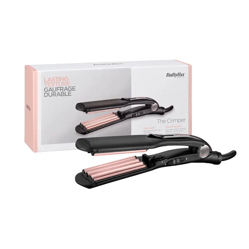 Выпрямитель для волос BaByliss Crimper 2165CE Чёрный