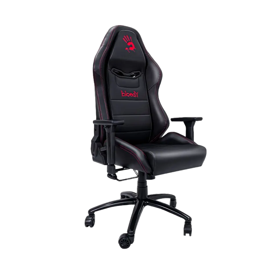 Игровое кресло Bloody GC-350 Экокожа Чёрный