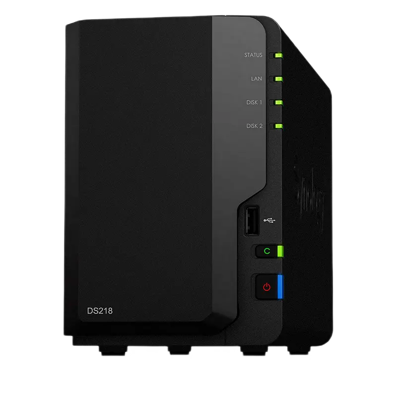 Stocare atașată la rețea SYNOLOGY DS218 Negru