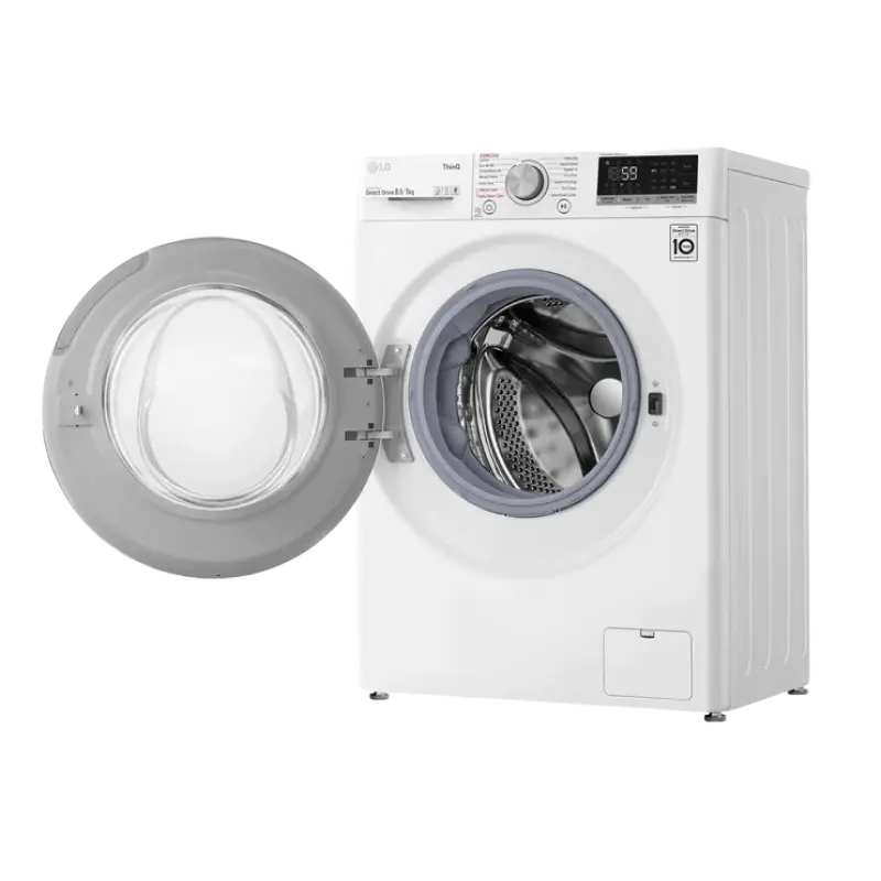 Стирально-сушильная машина LG F2DV5S8S0 Белый