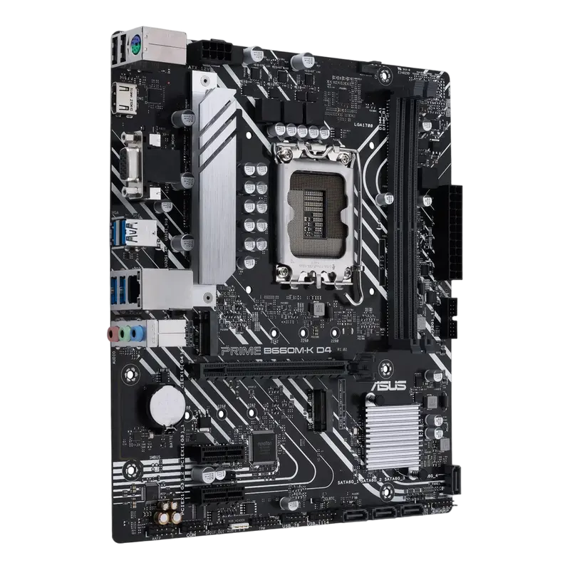 Материнская плата ASUS PRIME B660M-K D4 LGA1700 Micro-ATX