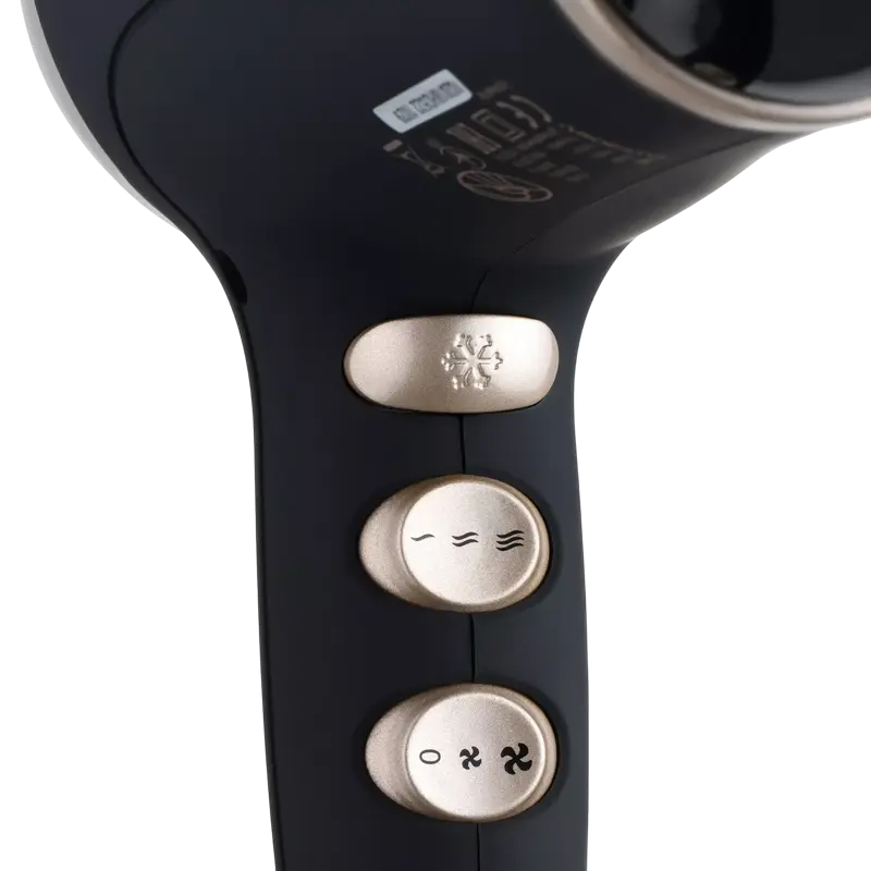 Фен Ardesto HD-522 Черный | Золотистый