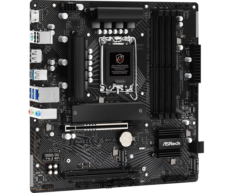 Placă de bază ASRock B760M PG LIGHTNING LGA1700 Micro-ATX