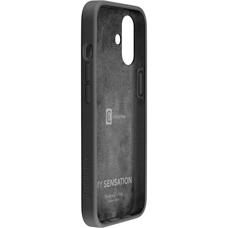 Чехол Cellularline Apple iPhone 16 Plus Sensation Sensation Чёрный