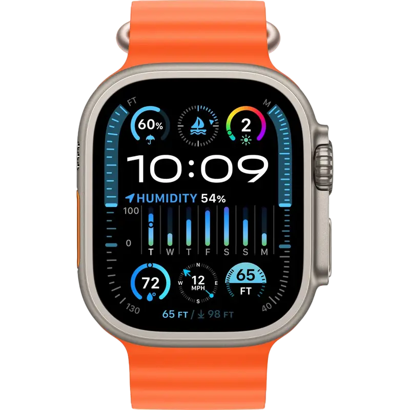 Умные часы Apple Watch Ultra 2 Titanium | Orange Ocean